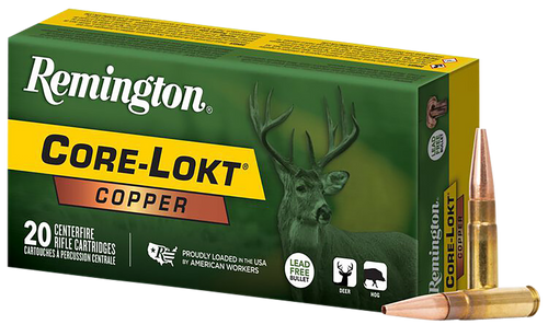 Remington Ammunition Core-lokt, Rem R27857         300bo    120 Cl Copp Hp   20/10