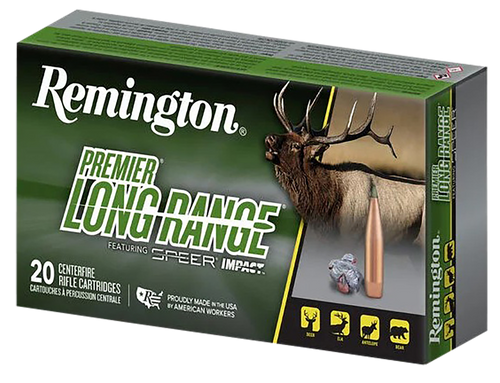 Remington Ammunition Premier, Rem R28828  65prc  Pre Lng Rng 140 Spr Impct 20/10