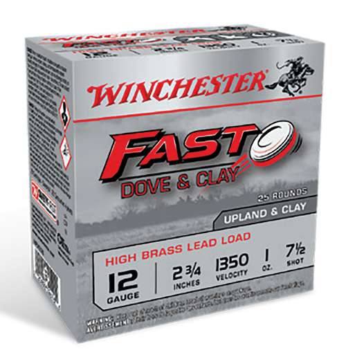 Winchester Ammo Fast, Win Wfd127b  St Dve Hb    12 2.75  7.5   1oz 25/10
