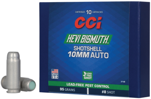Cci , Cci 3710b   10mm Bismuth Shotshell