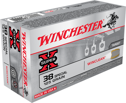 Winchester Ammo Super X, Win Wc381           38sp    125 Jfpwcln      50/10