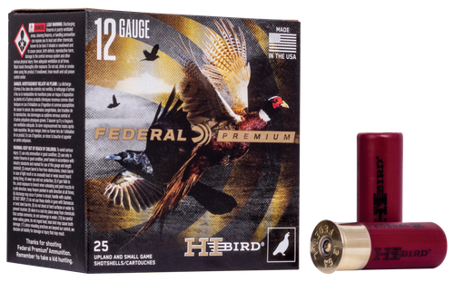 Federal Premium, Fed Hvf12h75 Uplnd Birds 12 2.75 7.5  T1-1/4 25/10
