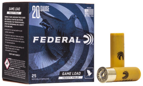 Federal Game-shok, Fed H2028     Gmshk Fld  20  1oz             25/10