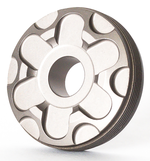 Rugged Suppressor Ti Front Cap, Rugged Fc005   Ti Front Cap   7.62mm