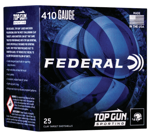 Federal Top Gun, Fed Tgs4121475 Top Gun 410 2.50 1/2          25/10