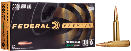 Federal Premium, Fed Gm338lm2       338lap  300 Bthp          20/10