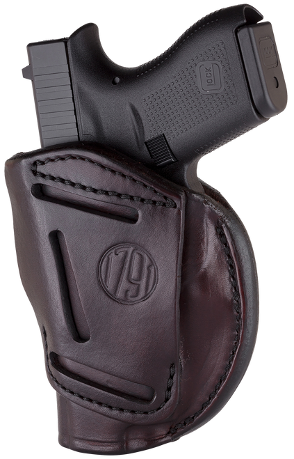 1791 Gunleather 4-way, 1791 4wh-1-sbr-r   4way Iwb/owb Size 1 Signtre Brn