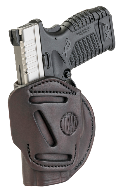 1791 Gunleather 4-way, 1791 4wh-4-sbr-r   4way Iwb/owb Size 4 Signtre Brn
