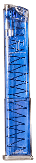 Ets Group Pistol Mags, Ets Glk-18g2blu    Glock 18   31rd 9mm Mag Blue