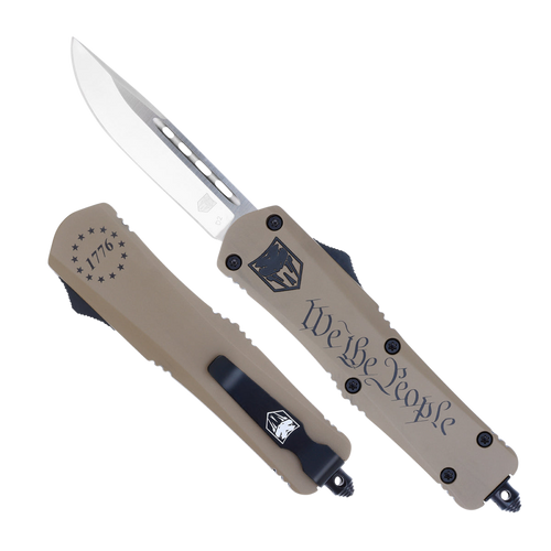Cobra Tec Knives Llc Fs-3, Cobra Mwtpfs-3dns     Med Fs-3 Drop  We The People
