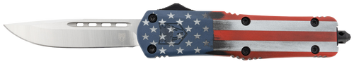Cobra Tec Knives Llc Fs-3, Cobra Mcusafs-3dns    Med Fs-3 Drop  American Flag