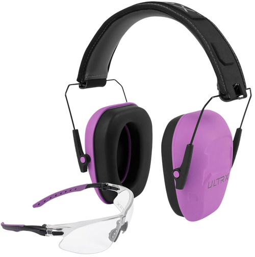 Allen Shield, Allen 4155   Ultrx Shield Ear/ Eye Prot Plum