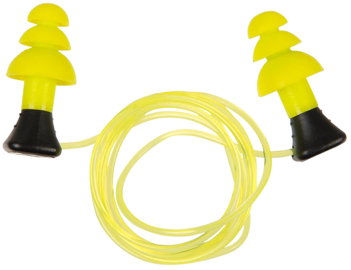 Allen Tethered Silicone, Allen 4118   Ultrx Tethered Silicone Plug Yel 3pr