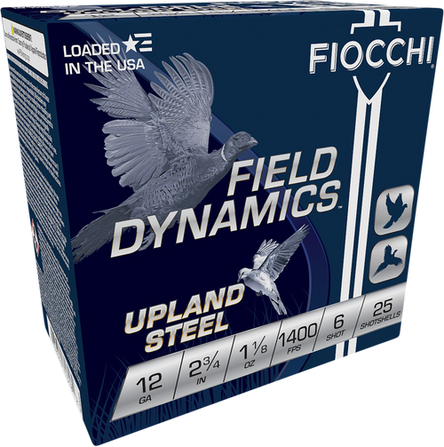 Fiocchi Field Dynamics, Fio 12hvst6   High Vel Hnt 12 2.75 6sht 11/8 25/10