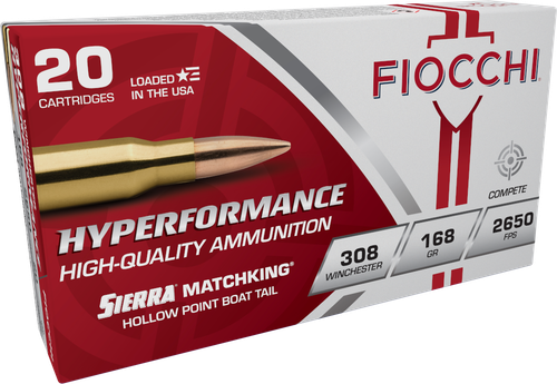 Fiocchi Hyperformance, Fio 308mkb    308        168 Mk              20/10