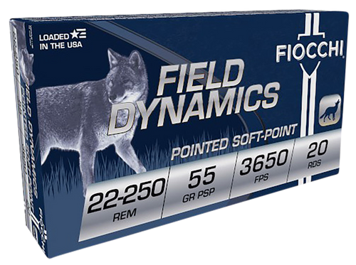 Fiocchi Field Dynamics, Fio 22250b    22250       55 Psp             20/10