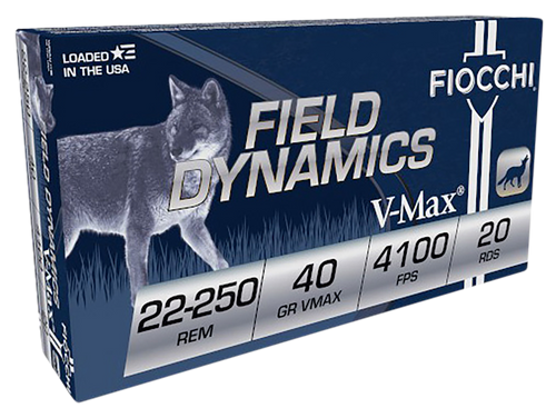 Fiocchi Field Dynamics, Fio 22250hvb  22250       40 Vmax            20/10