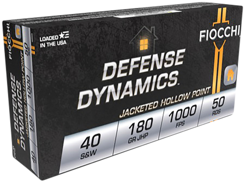 Fiocchi Defense Dynamics, Fio 40swe     40s        180 Jhp             50/20