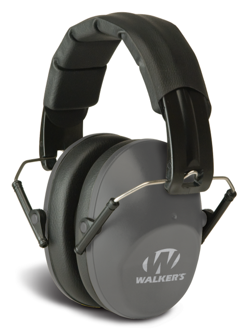 Walkers Game Ear Pro Low Profile, Wlkr Gwp-fpm1-gy       Prolow Fld Muff  Gry
