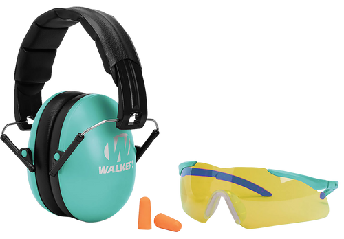Walkers Game Ear Folding Muff, Wlkr Gwp-ywfm2gfp-ltl  Yth Women Pass Muff Glasses
