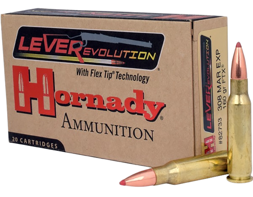 Hornady Leverevolution, Horn 82733  Leverev 308mar  160     Ftx      20/10