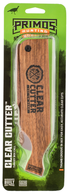 Primos Clear Cutter, Prim Ps244    Clearcut Wood Grain Box Call