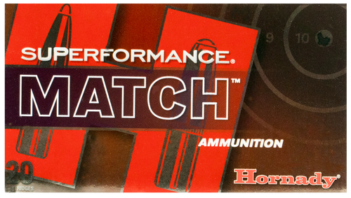Hornady Superformance, Horn 80963 Superfor Match 308  168 Eldm      20/10