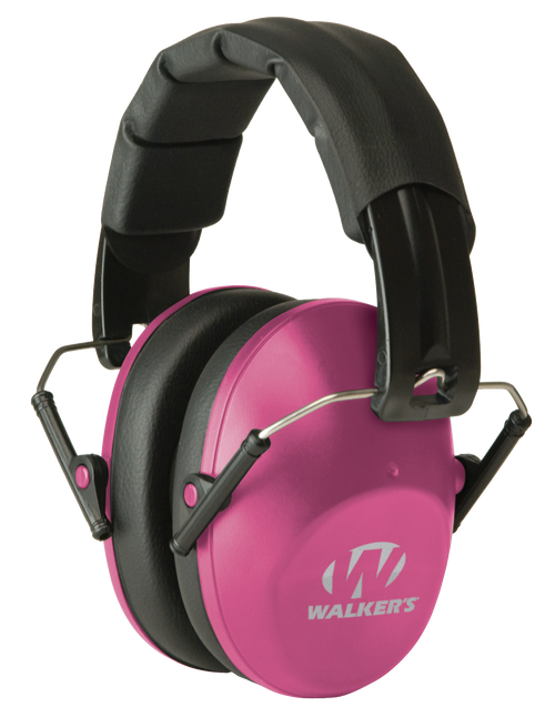 Walkers Game Ear Pro Low Profile, Wlkr Gwp-fpm1-pnk      Prolow Fld Muff  Pnk