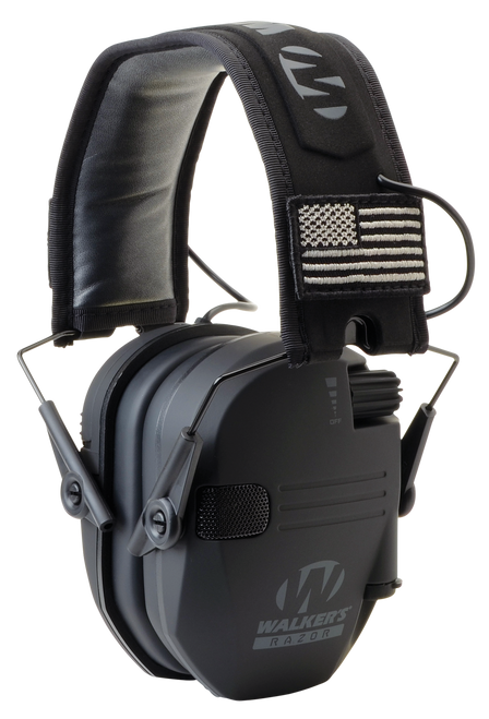 Walkers Game Ear Razor, Wlkr Gwp-rsempat       Razr Patriot Muff Blk