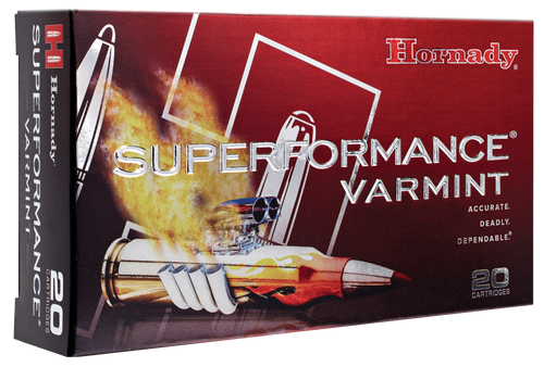 Hornady Superformance Varmint, Horn 83366 Superfor Var   22-250  50 Vmax    20/10