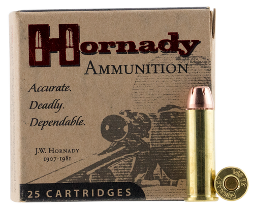Hornady Custom, Horn 90362  Custom Hg  38sp    158 Jhp Xtp   25/10