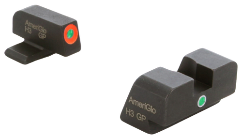Ameriglo I-dot Sight Set For Springfield Armory Xd, Amer Xd201   I-dot Ns Spg Xd All        Grn/org/wt