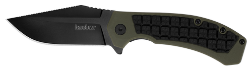 Kershaw Faultline, Ker 8760        Faultline  Black Oxide/rubber Over