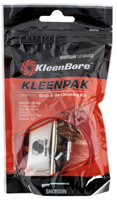 Kleen-bore Grab & Go, Kln Sk216-10    Grab N Go Cln Pak 12 Ga   10pk