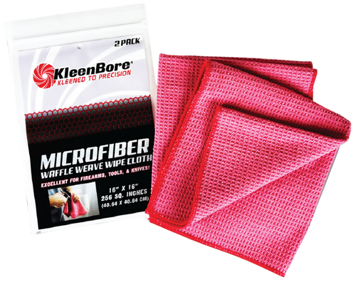 Kleen-bore Microfiber, Kln Mcr          Waffle Weave Mcrfbr Cloths 16x16