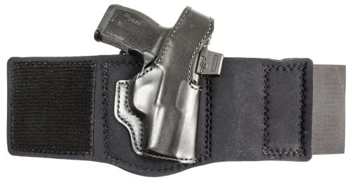 Desantis Gunhide Die Hard Rig, Des 014pc9yz0   Sig P365 W/red Dot Ankle Lthr  Blk