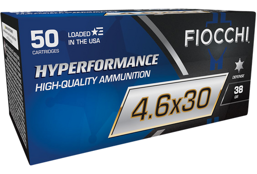 Fiocchi Hyperformance, Fio 46exd     4.6x30 H&k  38 Thp             50/20