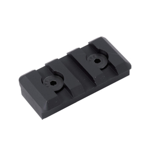 Timber Creek Outdoor Inc M-lok 3 Slot Picatinny Rail, Timber M3sprbl     Mlok 3 Slot  Picatinny Rail Blk
