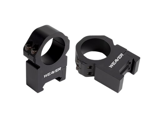 Weaver Mounts , Weav 48383 Precision 1" X-high Matte