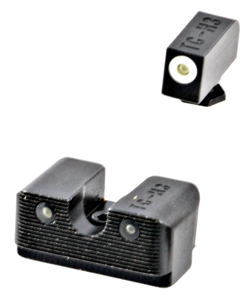 Truglo Tritium Pro, Tru Tg-231g2w     Trit Pro Glock High  Set