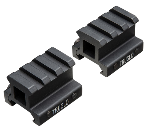 Truglo Picatinny Riser Mount, Tru Tg-8982b     Riser Mnt Pict 3/4  2-pc