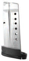 S&w Magazine M&p40 Shield 7rd - W/mag Extension S/s-black