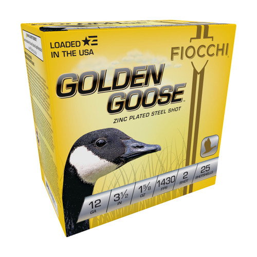 FIOCCHI GOLDEN GOOSE 12 GAUGE 3.5" 1.625-2