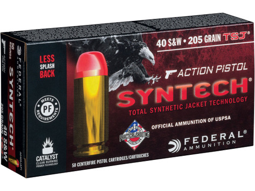 Federal American Eagle Syntech Action Pistol, Fed Ae9sjap1       9mm      150 Tsj Flt Ns   50/10