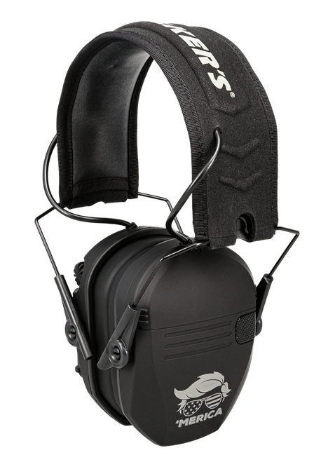 Walkers Game Ear , Wlkr Gwp-rsemt24mer-blk Razor Merica Muffs Blk
