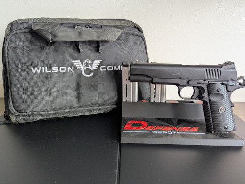 Pre-Owned Like-New Wilson Combat ACP Full-Size 9mm 5" Black Armor-Tuff 10-Round Pistol – ACPFS9