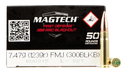 Magtech Tactical/training, Magtech 300blkb    300bo  123 Fmj            50/20