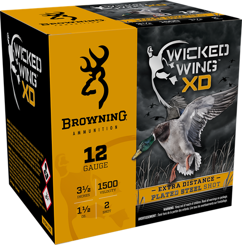 Browning Ammo Wicked Wing Xd, Brna B193411242 Wkd Wngxd 12 3.5   2    11/2 25/10