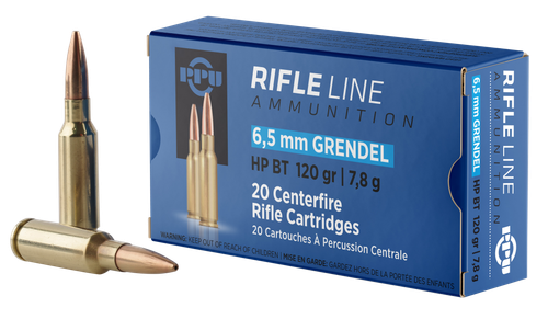 Ppu Standard Rifle, Ppu Pp6gh       6.5 Grn     120 Hpbt         20/25