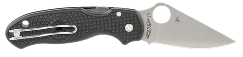 Spyderco Para 3, Spy C223pbk        Para 3 Lgwt  Pln Clpnt 2.92 Blk